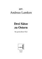 Drei Sätze zu Ostern Download