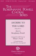 Ascribe To The Lord 
