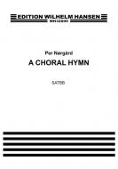 Norgard A Choral Hymn SATBB 