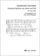 Deutsche Sprüche von Leben und Tod 