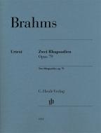 2 Rapsodie op. 79 