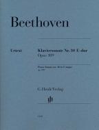 Piano Sonata no. 30 in E major Op. 109 