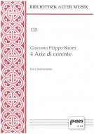 4 Arie di corente 