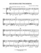 Six Hymns For Two Horns 
