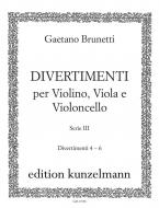 Divertimenti (Serie III, Divertimenti 4-6) 