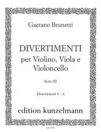 Divertimenti (Serie III, Divertimenti 4-6) 
