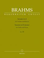 Sonata per violino e pianoforte in re minore op. 108 Standard
