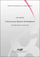 Concerto pour Quatuor de Saxophones 