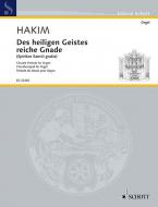 Des heil'gen Geistes reiche Gnade Standard