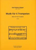Musik für 4 Trompeten (1964) 