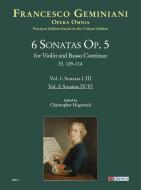 6 Sonatas op. 5 Vol. 2 