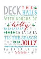 Holly Jolly Designs: Deck The Halls 