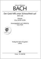 Der Geist hilft unser Schwachheit auf BWV 226 Standard