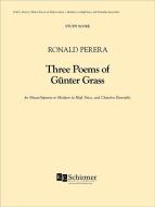 Three Poems Of Guenter Grass 