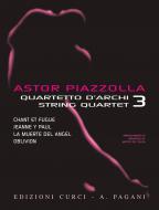 Astor Piazzolla for String Quartet Vol. 3 