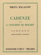 Cadenze per 6 Concerti Di Mozart 