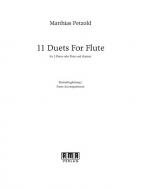 11 Duets for Flute 