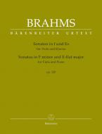 Sonate in fa minore e mi bemolle maggiore op. 120 Standard