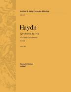 Symphonie Nr. 45 fis-moll Hob I:45 