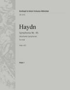 Symphonie Nr. 45 fis-moll Hob I:45 