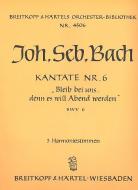 Bleib bei uns, denn es will Abend werden 