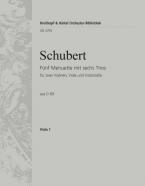 5 Menuette mit 6 Trios 