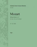 Missa brevis in F-Dur KV 192 