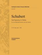 Nachtgesang im Walde op. post. 139 D 913 