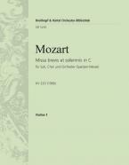 Missa brevis C-Dur KV 220 