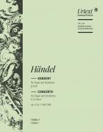 Orgelkonzert Nr. 1 g-moll op. 4/1 HWV 289 