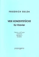 Vier Konzertstücke 