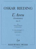 L Aveu op. 38 