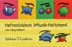 Haftnotizblock 'Musik-Heftchen' 