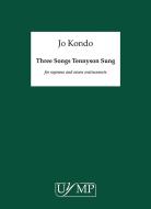 Three Songs Tennyson Sung (Study Score) 