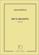 Dubosq 2 Oraisons Orgue 