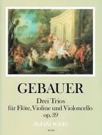 Tre trii op. 39 