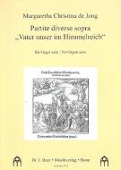 Partite diverse sopra 'Vater unser im Himmelreich' 