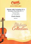 Theme with Variations No 6 Standard