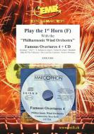 Play the 1st F Horn: Famous Overtures 4 Standard