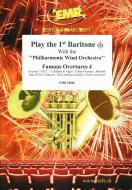 Play the 1st Baritone (Treble Clef): Famous Overtures 4 Standard