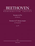 Sonata in F-sharp major op. 78 Standard