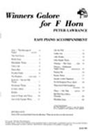 Winners Galore - Piano Accompaniment for Horn in F 