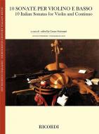 10 Sonate per violino e basso 