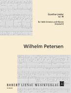 Goethe-Lieder op. 40 Standard