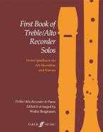 First Book of Treble/Alto Recorder Solos 
