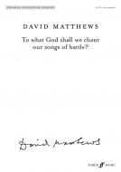 To What God Shall We Chant Our Songs Of Battle? 