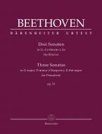 3 Sonatas in G major, D minor ('Tempest'), E-flat major Standard