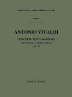 Concerto F Major RV411 