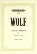 Goethe-Lieder Vol. 4 