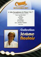 4 Alto Saxophones & Piano Vol. 7 Standard